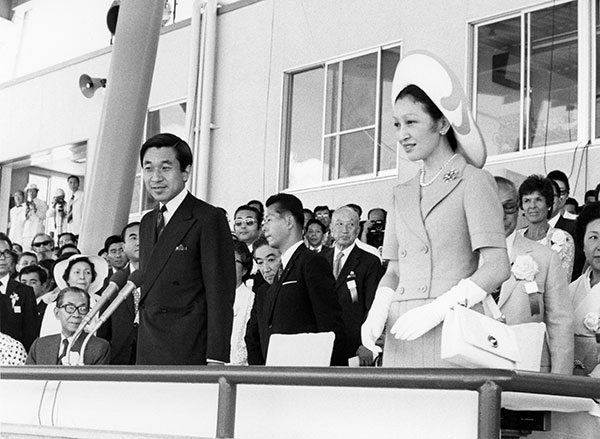 Prince Akihito & Princess Michiko - January 18, 1976