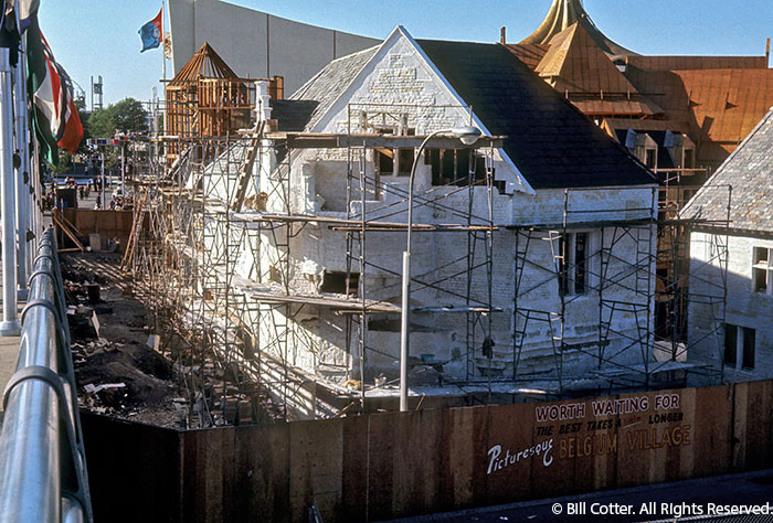 Belgium Village construction Belgium Village construction