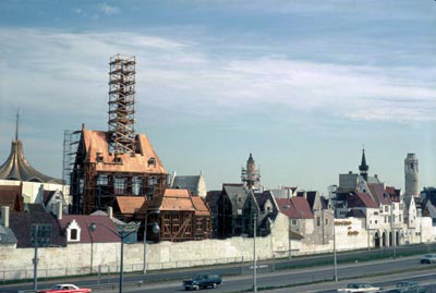 Belgian Village construction