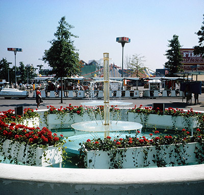 Coke fountain - 1965