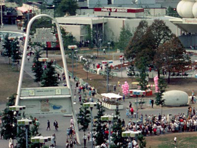 Souvenir stand area - 1964