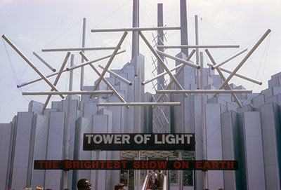 Tower of Light - first signage