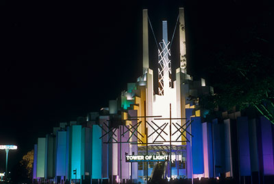 Tower of Light - later signage