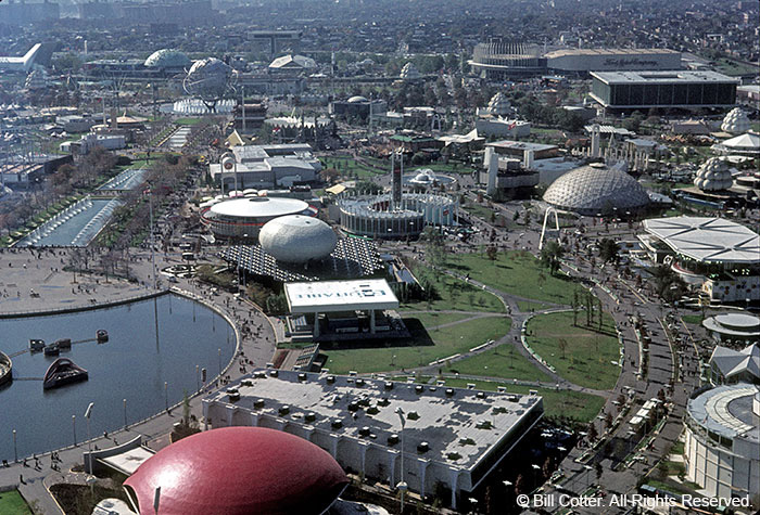 Fiesta site in 1964 Fiesta site in 1964