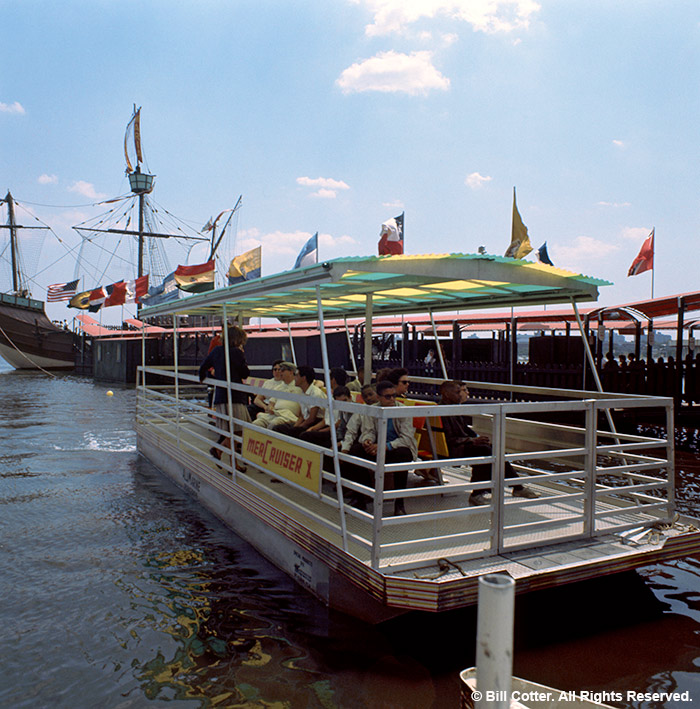 Lake Cruise boat at dock