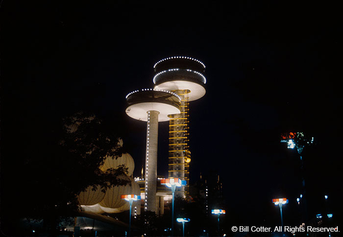 Luminaire and New York State Pavilion