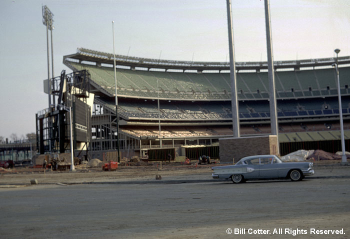 Shea Stadium - Construction view