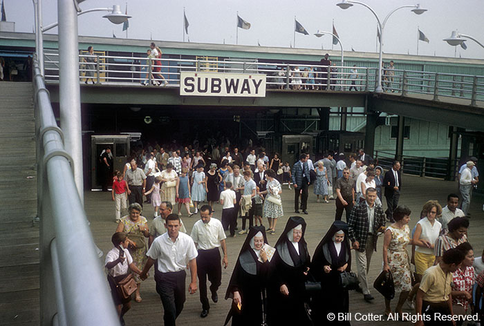 Nuns on ramp