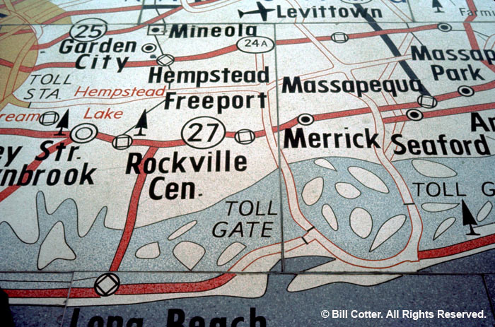 Texaco Map close-up Texaco Map close-up