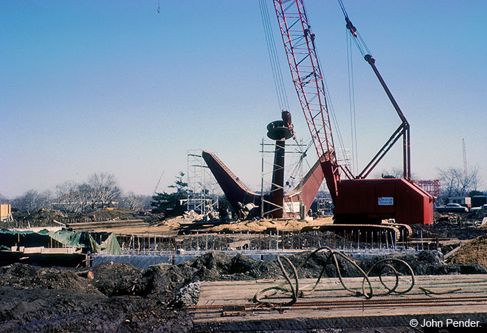 Construction - Unisphere base Construction - Unisphere base