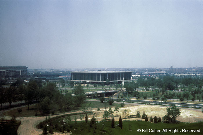 Post-Fair view of United States Pavilion