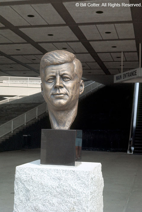 Bust of JFK