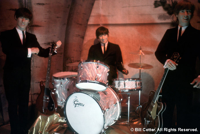 The Beatles display