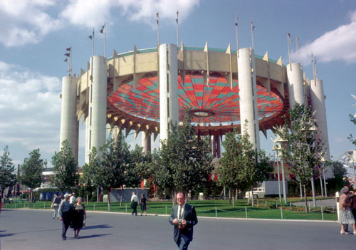 New York State Pavilion - before